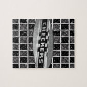 ジグ市松模様にローパズル ジグソーパズル (横)