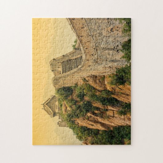 ジグ素晴らしソー中国のパズル ジグソーパズル (縦)