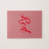 ジグ赤と白ソーパズル ジグソーパズル (横)