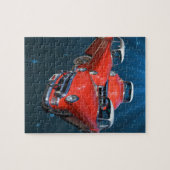 ジグ赤と白ソーパズル ジグソーパズル (横)