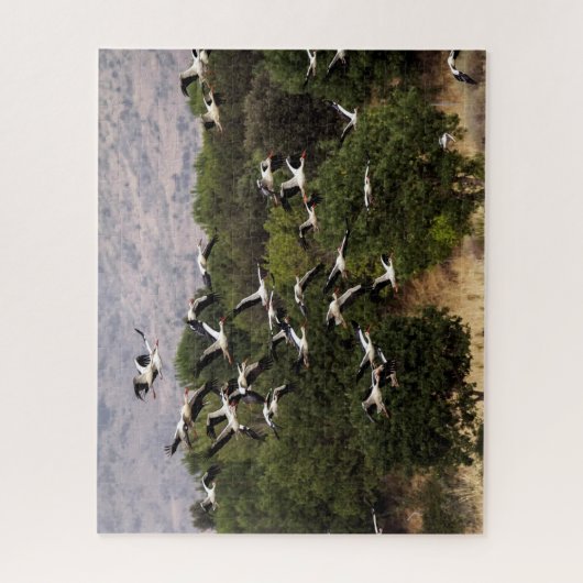 ジグ飛んでいるソーパズル ジグソーパズル (縦)