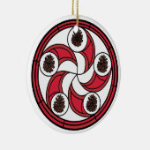 ジサオーナメント セラミックオーナメント (右)