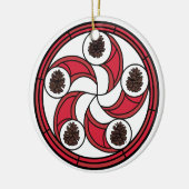 ジサオーナメント セラミックオーナメント (左)