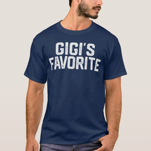 ジジのファンにおすすめの面白い祖父母と孫のヴィンテージ Tシャツ (正面)
