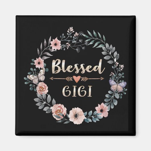 ジジの感謝祭誕生日プレゼント マグネット (正面)