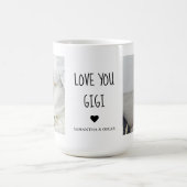 ジジへの愛を伝えるフォトギフト コーヒーマグカップ (中央)