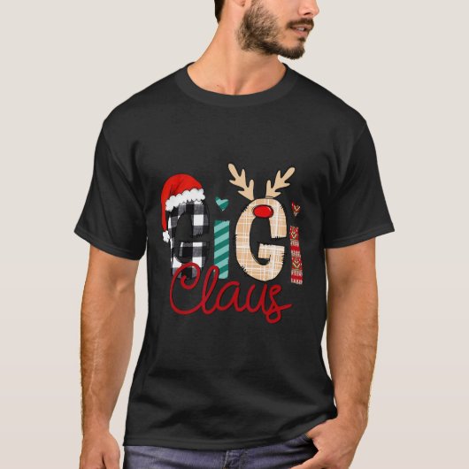 ジジクラウスのトナカイ クリスマス Tシャツ (正面)