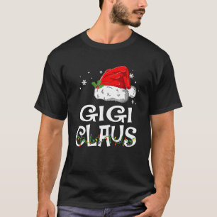 ジジクラウスサンタ クリスマスパジャマ マッチング ファミリー Tシャツ