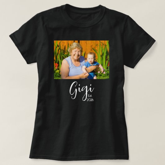 ジジ設立写真 Tシャツ (デザイン正面)