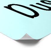 ジストニア認識度希望のリボン ポスター (角)