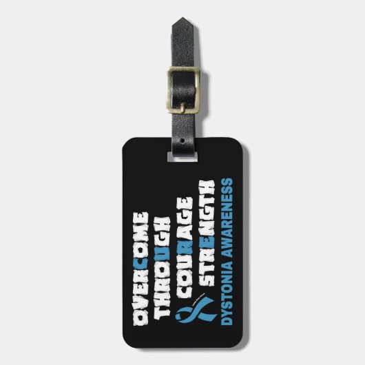 ジストニア… ラゲッジタグ (正面縦)