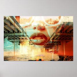 ジストピア・ポスターの滴り ポスター