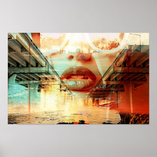 ジストピア・ポスターの滴り ポスター (正面)