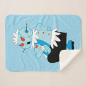 ジストーンズ |ロボットのロージー シェルパブランケット (正面(横))