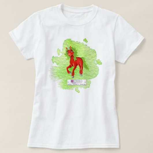 ジスプロシウム元素のジプシー Tシャツ (デザイン正面)