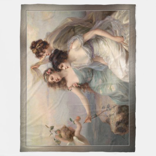 ジスリーグランズバイエドウアードビスソン フリースブランケット (正面)