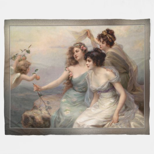 ジスリーグランズバイエドウアードビスソン フリースブランケット (正面(横))