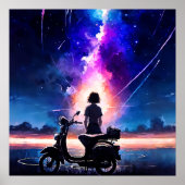 ジズオン天国-イラストレーションアートスタイル ポスター (正面)