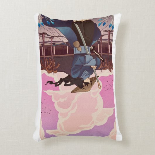 ジズルカスタムストア用のピロー印刷 アクセントクッション (正面(垂直))