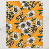 ジゼベルの蝶とデイジーの花 (正面/裏面)