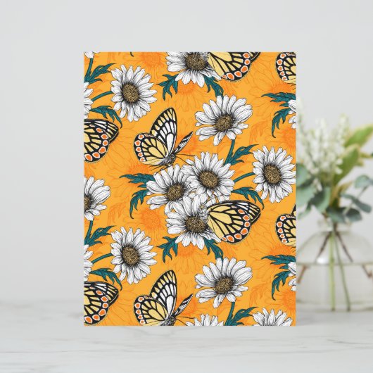 ジゼベルの蝶とデイジーの花 (スタンド正面)