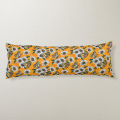 ジゼベルの蝶とデイジーの花 ボディピロー (裏面)