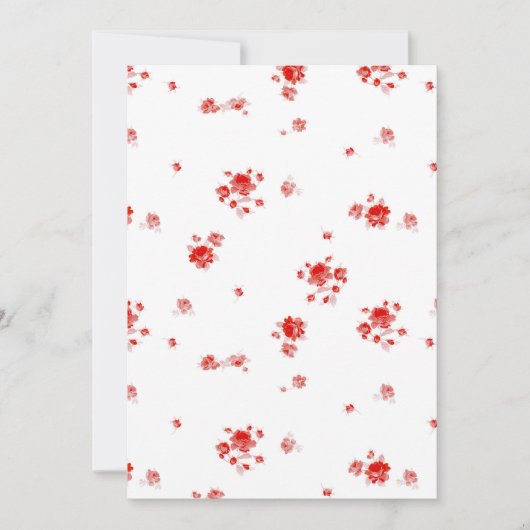 ジゼル スイート ストロベリー パネルカード 招待状 (正面)