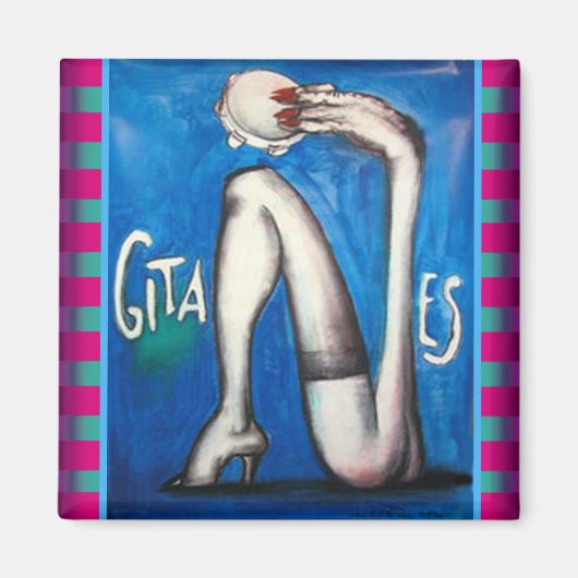 ジタネス・シュルレアル マグネット (正面)