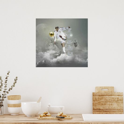 ジダン ポスター (キッチン)