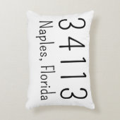 ジッコードシティと州カスタマイズ枕 アクセントクッション (正面(垂直))