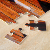 ジッザップパターン木階段 ジグソーパズル (側面)