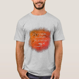 ジッタジュースJunkie – 透明なコーヒーアート。 Tシャツ