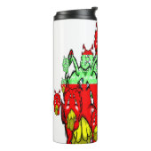 ジットリップ（幻覚体験）のようなピーエイリアンダズグリーン歯 タンブラー (回転左)