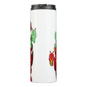 ジットリップ（幻覚体験）のようなピーエイリアンダズグリーン歯 タンブラー (裏面)