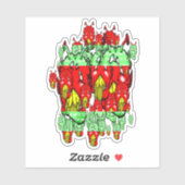 ジットリップ(幻覚体験)のようなピーエイリアンDazs G-Yシール シール (シート)