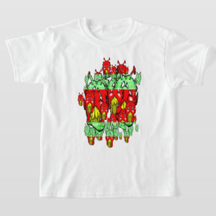 ジットリップ(幻覚体験)のようなピーエイリアンDazs G-Y k Tシャツ