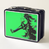 ジッパーだ！- Zipliner Rider メタルランチボックス (裏面)