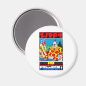 ジッパーに投票する マグネット (正面/裏面)