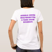 ジッパーのヘッドワイシャツ私達皆… Tシャツ (裏面)