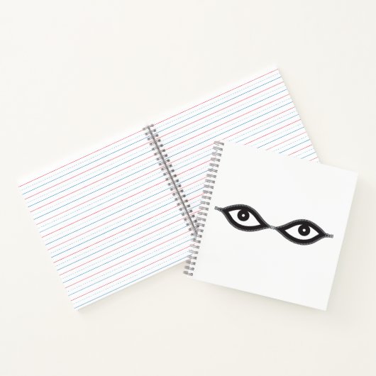 ジッパーの目 ノートブック (内部)