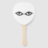 ジッパーの目 ハンドファン (正面)