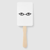 ジッパーの目 ハンドファン (裏面)