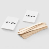 ジッパーの目 ハンドファン (組立なし)