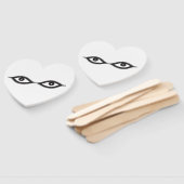 ジッパーの目 ハンドファン (組立なし)