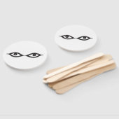 ジッパーの目 ハンドファン (組立なし)