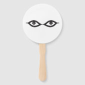 ジッパーの目 ハンドファン (正面)