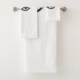 ジッパーの目 バスタオルセット