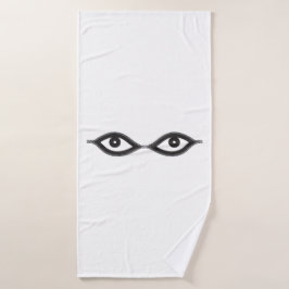 ジッパーの目 バスタオル