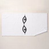 ジッパーの目 バスタオル (バスタオル)