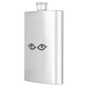 ジッパーの目 フラスク (左)